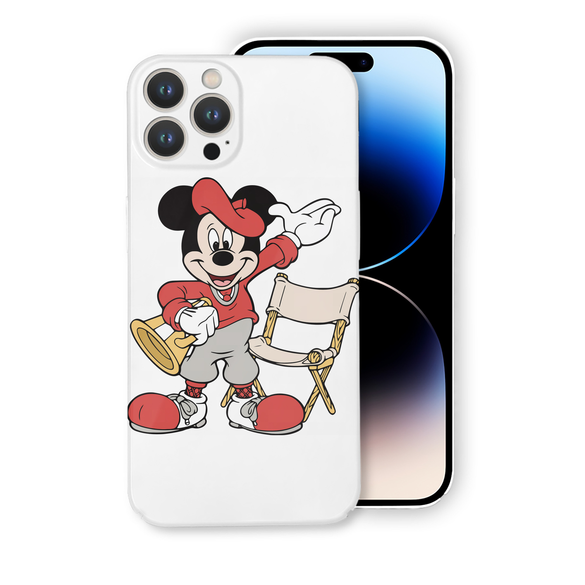 （画像用） ミッキーマウス Mickey Mouse 【iPhone 14シリーズ対応】ハードケース